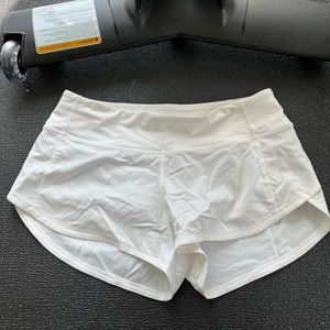 Lululemon White Short